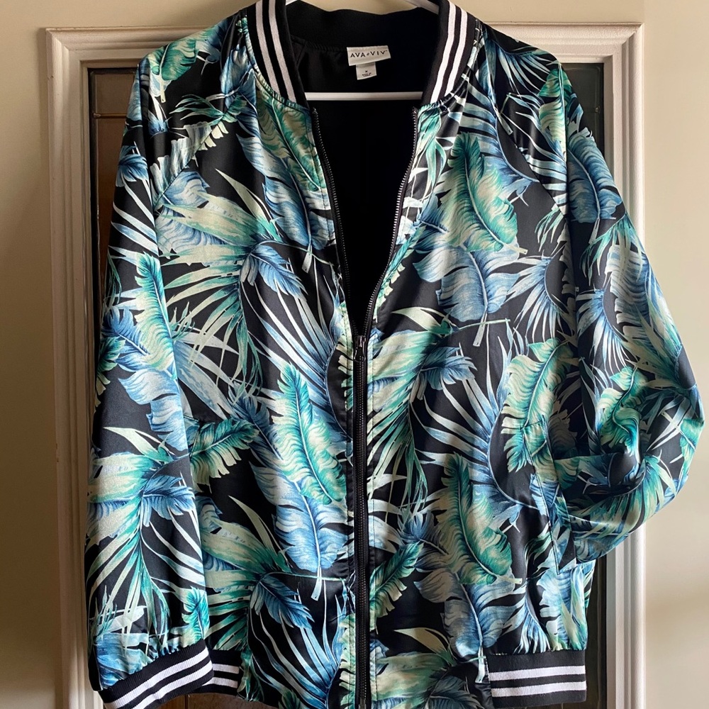 Tropical Bomber Jacket